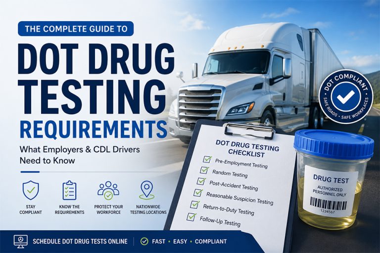 DOT Drug Testing Requirements